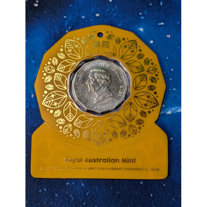 2024 Christmas Festive  Florals 50c set of 5