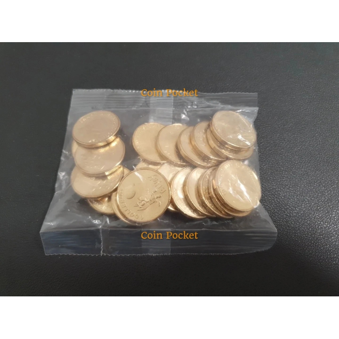 Bluey Balloon One Dollar Coin Bag of 20 Rare Dollarbuck Dog Blue $1 - Sealed