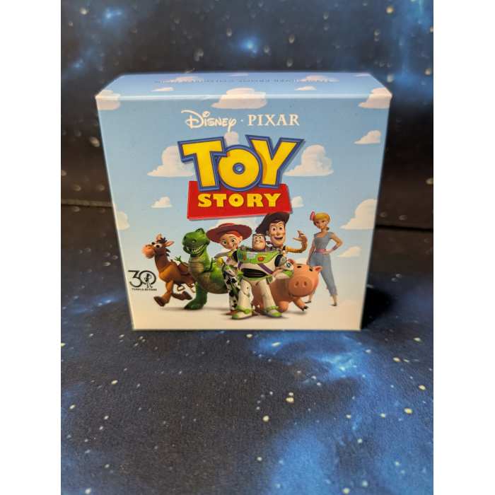 2025 50c 30th Anni Disney Pixar Toy Story 1/2oz Silver Proof Coloured Coin