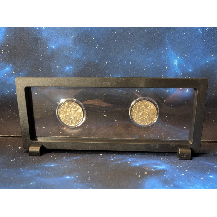 1966 Australian Round 50c 80% Silver x 2