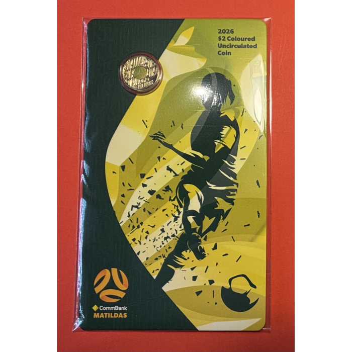 2026 Matilda’s $2 coloured Uncirculated Coin 