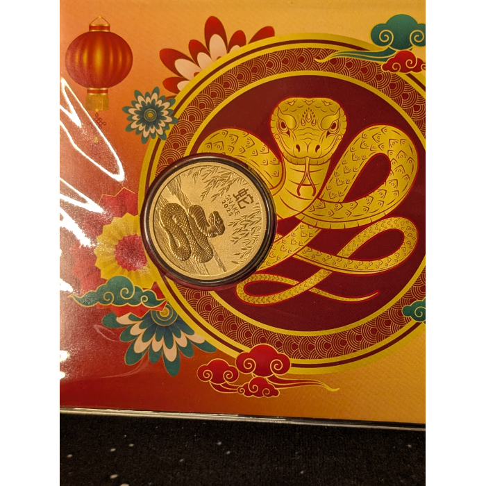 2025  $1 Melbourne ANDA Money Expo Lunar Year of the Snake PNC 339/750