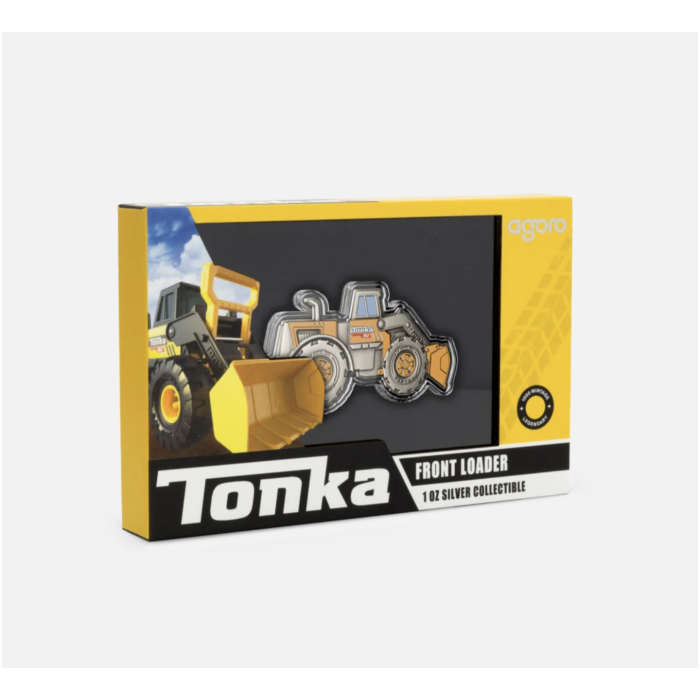 2026 Agoro Tonka Front Loader 1 oz Silver BOX/COA Mintage 1000 