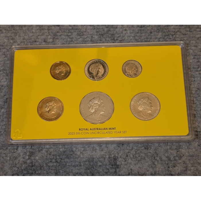 2023 VEGEMITE - 100 YRS of  'Happy Little Vegemites' Unc 6 Coin Set