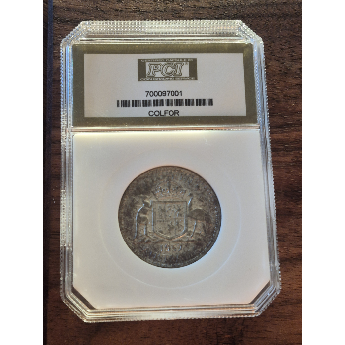 MS64 1957 FLORIN 