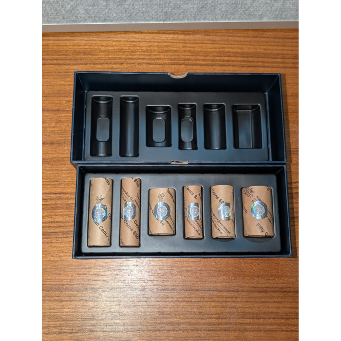 King Charles III RAM Premium Coin Rolls - 2024 Rolled Coin Set
