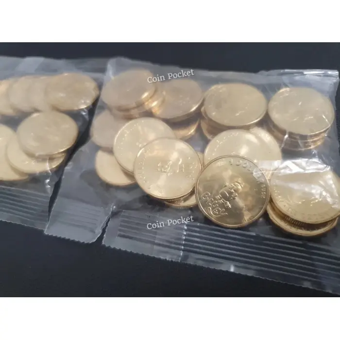 Bluey & Bingo - Set of 2 One Dollar Coin Bags Dollarbuck $1 - New Sealed