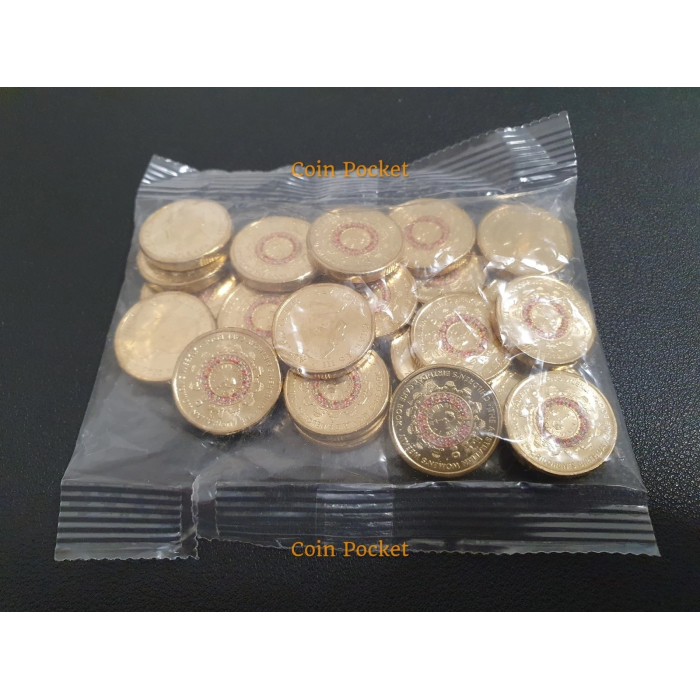 Women's Weekly Birthday Cake Cook Book Coin Bag $2 Two Dollar Coloured Australia