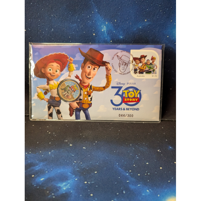 2025 $1 Toy Story 30 Years & Beyond Limited Edition PNC, Mintage 044/300 Only