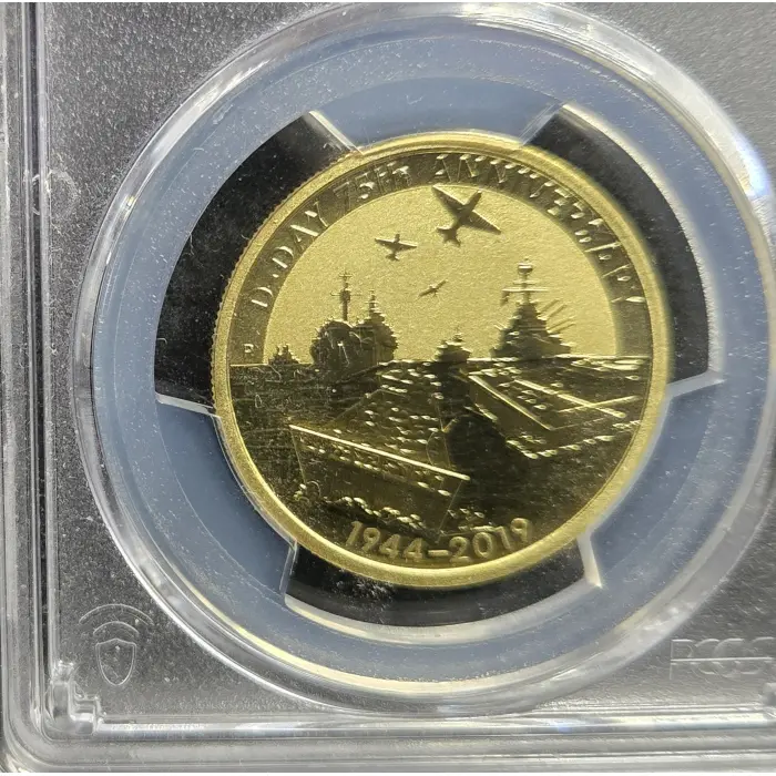 2019 -P    D Day 75th Anniversary MS69 $1 