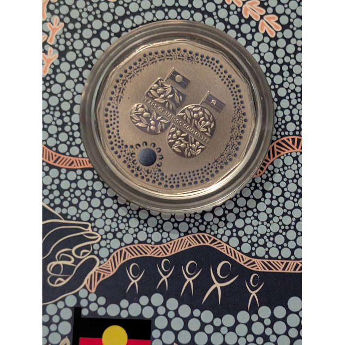 Australia NAIDOC 50th Anniversary 2024 50c Colour Carded As Issue By RAM