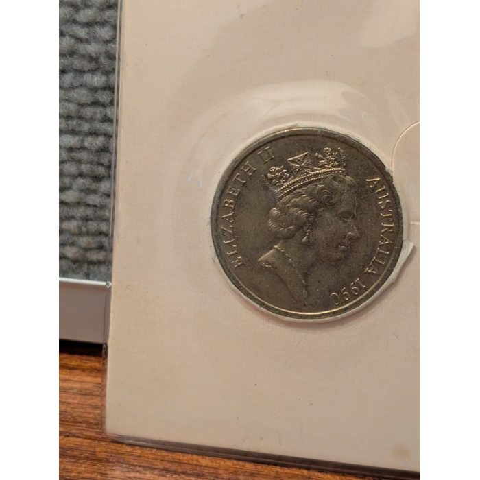 2 X 1990 Five $5 Dollar ANZAC 75TH ANNIVERSARY Uncirculated Coin UNC MINT