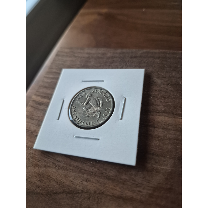 1959 SHILLING N.Z UNC