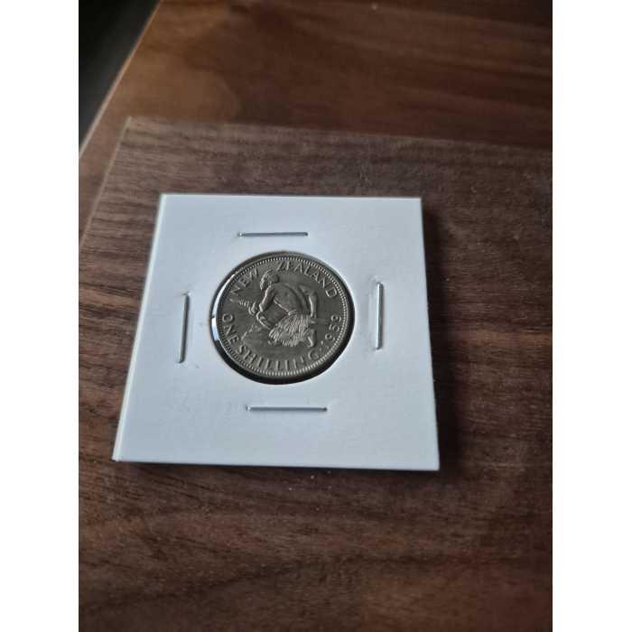 1959 SHILLING N.Z UNC