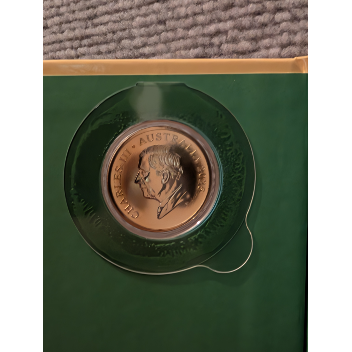 Rainbow Serpent 50th 2025 20c Colour Gold Plated Coin Special Edition Book