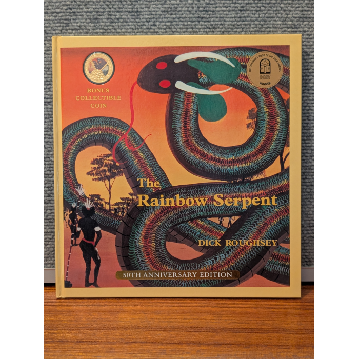 Rainbow Serpent 50th 2025 20c Colour Gold Plated Coin Special Edition Book