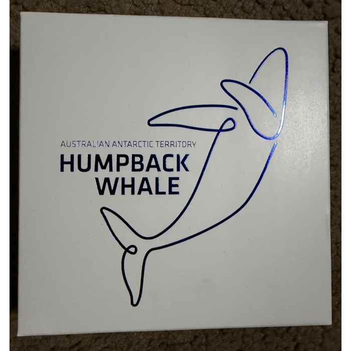 2023 $5 Humpback Whale 1oz Silver Proof Coin