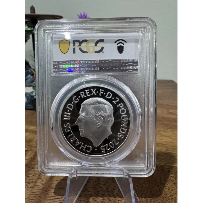 2025 Freddie Mercury TOP POP PR70 1 Oz Colour coin