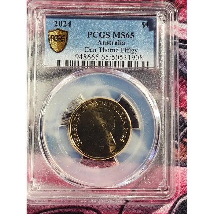PCGS MS65 Dan Thorne Effigy
