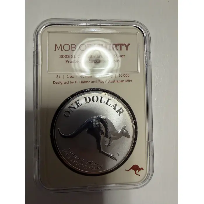 2023 Mob of Thirty 1oz Silver Coin