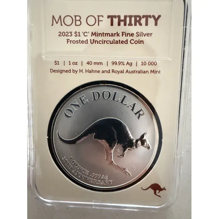 2023 Mob of Thirty 1oz Silver Coin