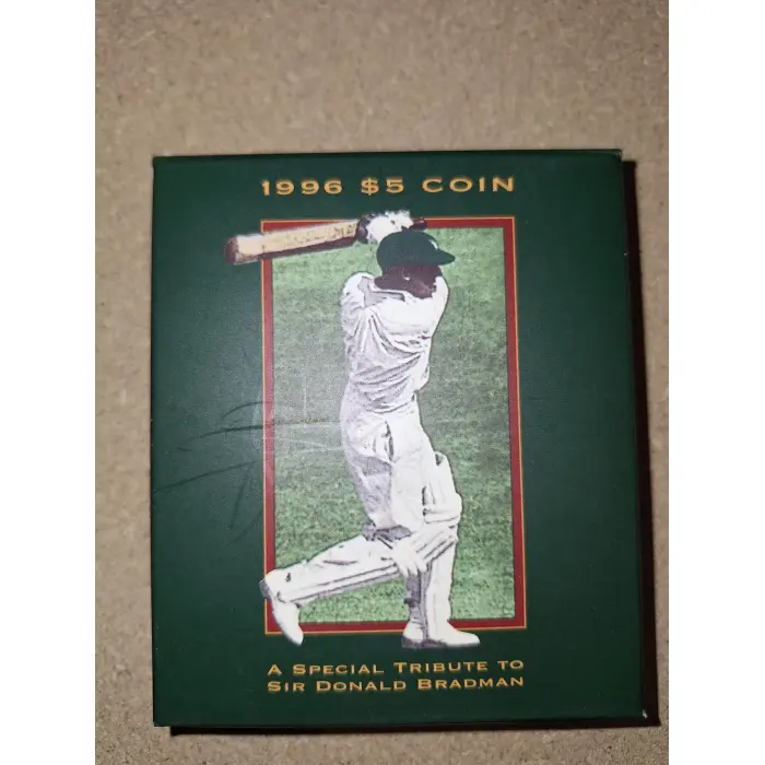 1996 $5 Proof - Sir Donald Bradman