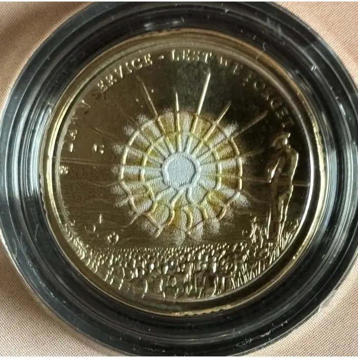 2026 DAWN SERVICE LEST WE FORGET $2 'C' MINT UNCIRCULATED COIN.