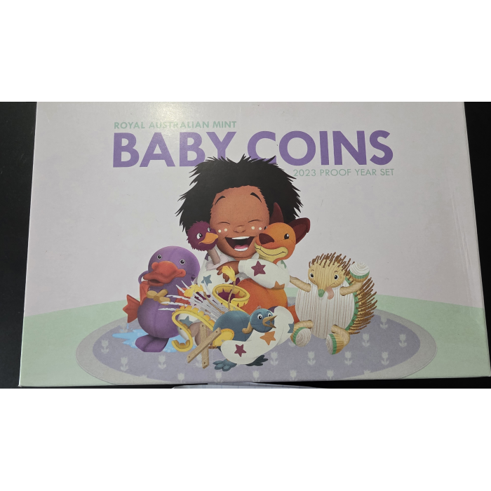 Royal Australian Mint Baby Coins 2023 Proof Year Set 