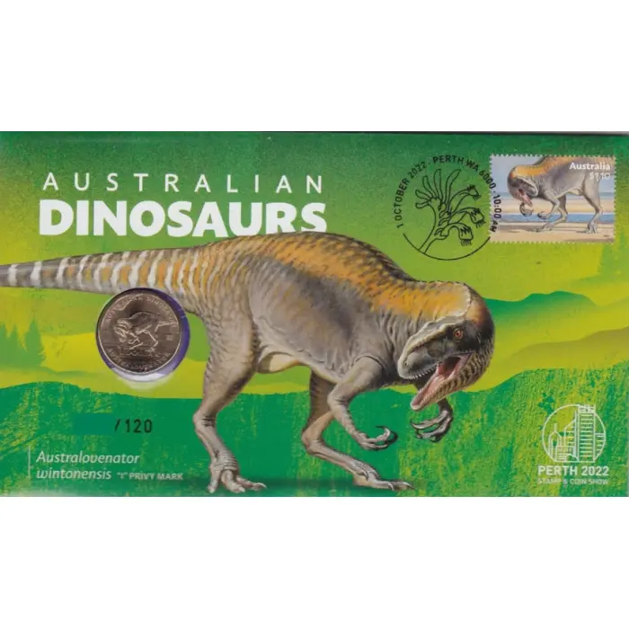 2022  $1  ONC PERTH COIN AND STAMP SHOW AUSTRALOVENATOR  060/120