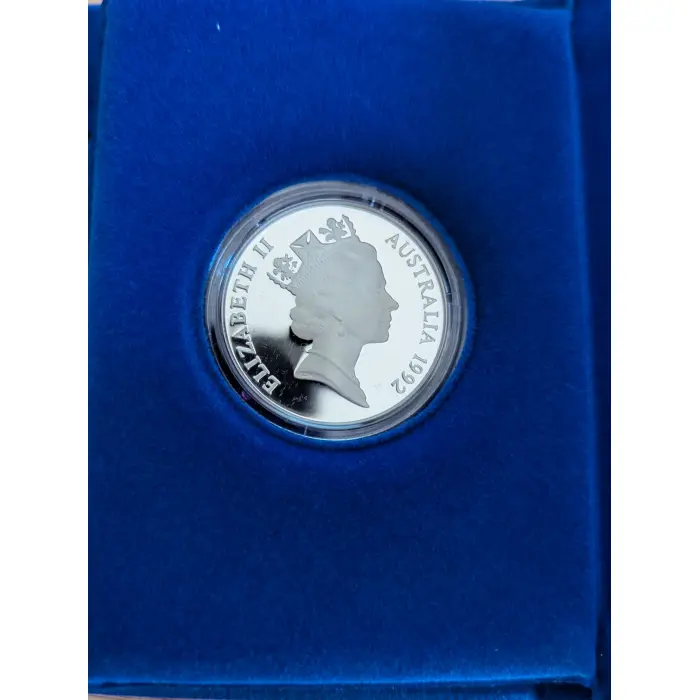 $10 Silver Proof Birds Of Australia Emperor Penguin RAM Coin