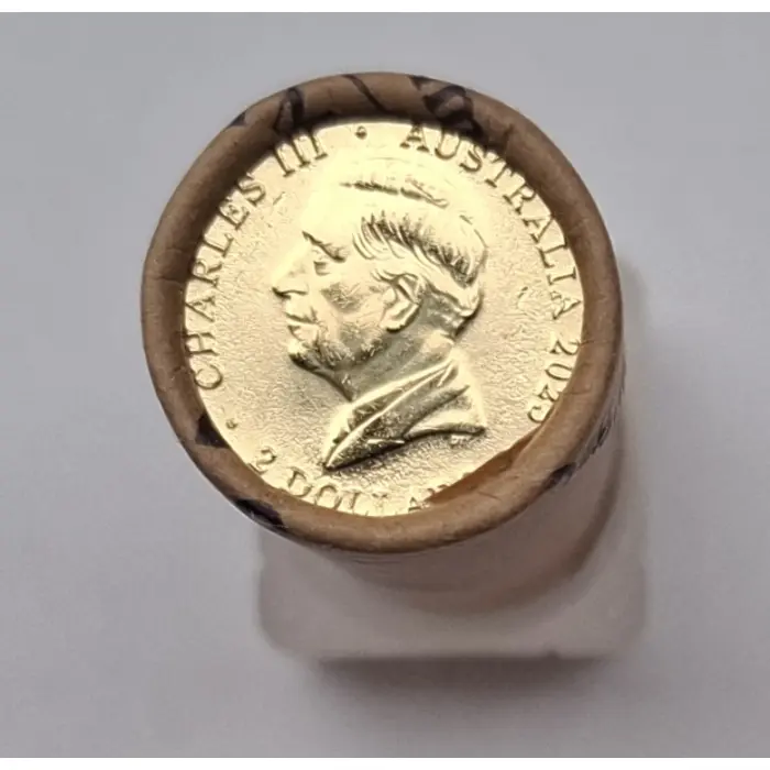 2025 $2 Torres Strait Islander Flag 30th Anniversary Coloured H/T Coin Roll