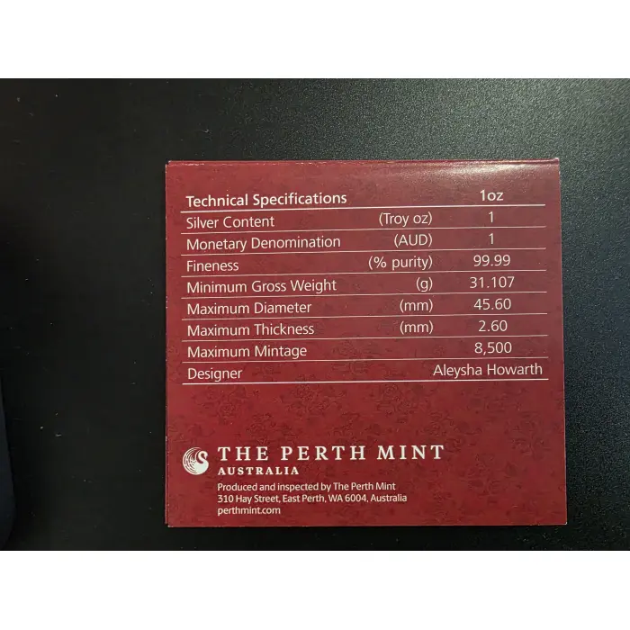 2019 Year of the Pig 1oz Silver Proof Coin