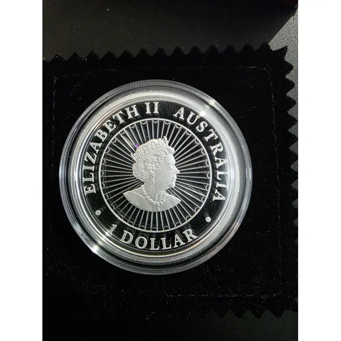 Australian Opal Lunar Series 2020 Year of the Mouse 1oz Silver Proof Coin