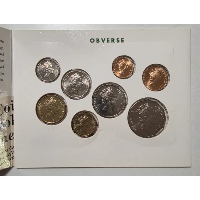 1991 Australia Uncirculated Coin Set – 25 Years of Decimal Currency