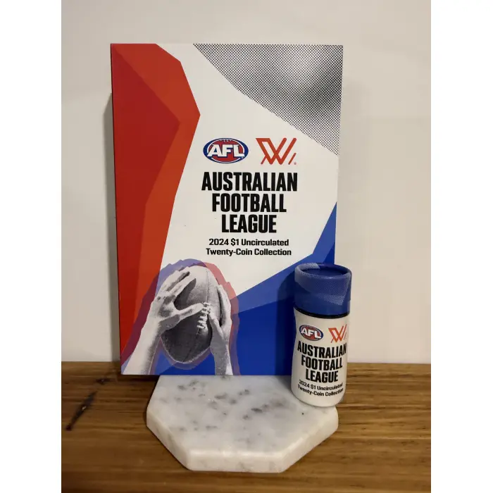 2024 AFL $1 Uncirculated Twenty-Coin Collection + Tube
