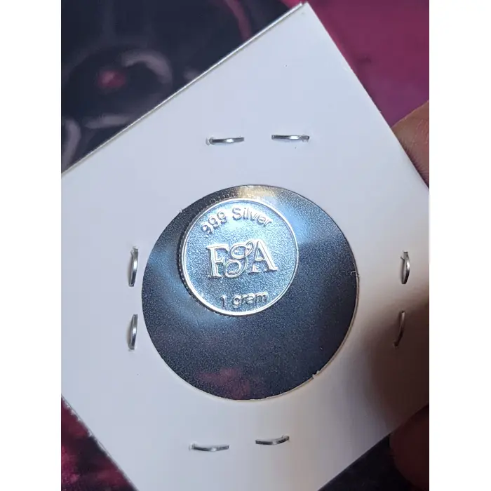 1g fine silver 