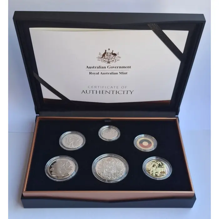 2021 50th Anniversary Of The Aboriginal Flag PROOF Set