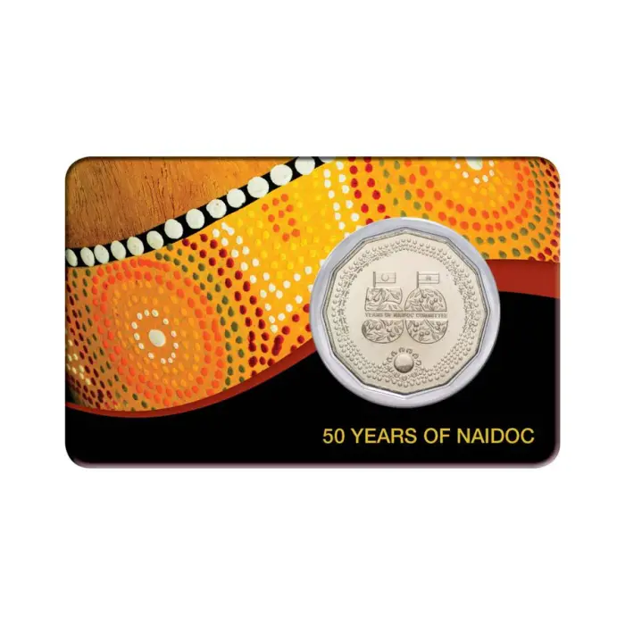 2024 50c NAIDOC 50th Anniversary Uncirculated Coin Pack