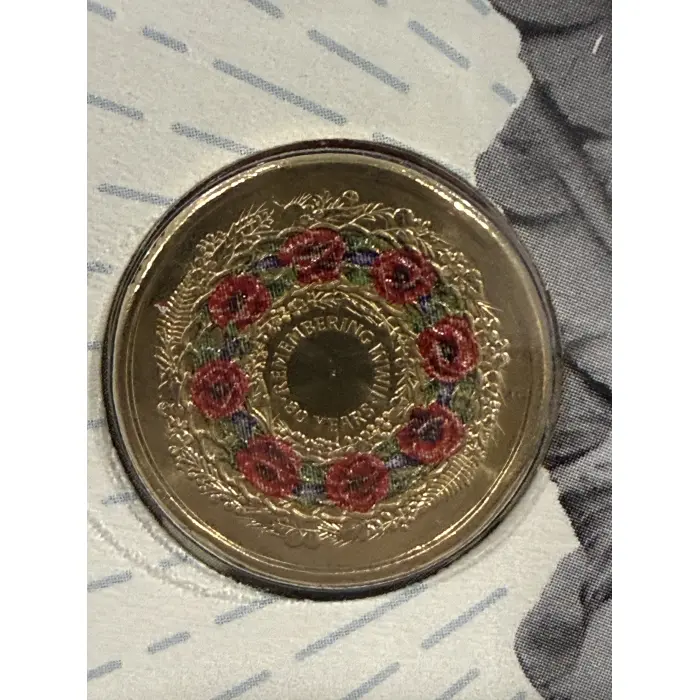 2025 80th Anniversary of WWII Poppy Wreath PNC