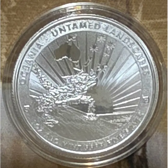 2024 ABC Untamed Landscapes Thorny Lizard 1oz Silver Coin