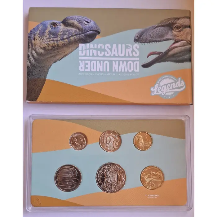 2022 Dinosaurs Downunder LEGENDS EDITION Year Set
