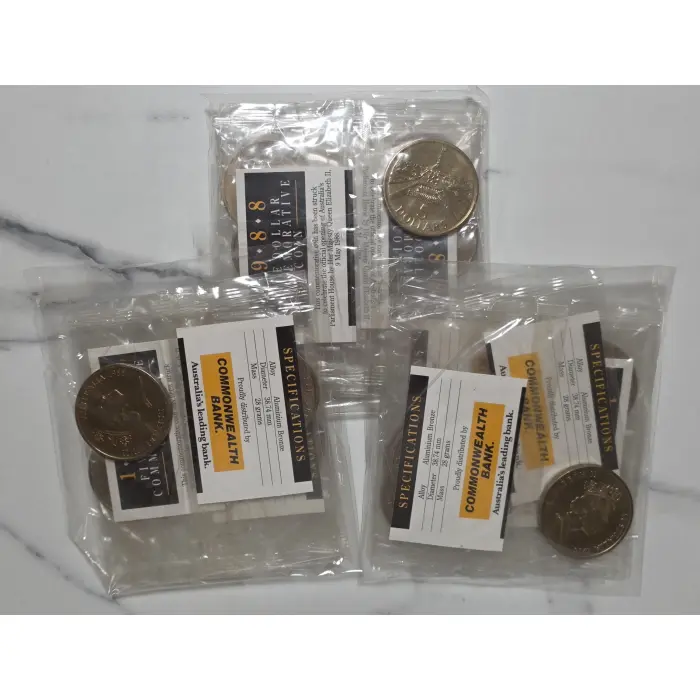 1988 Australia $5 Commemorative Coin – Parliament House Opening – Sealed 