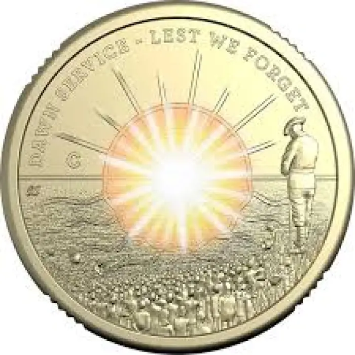 2026 $2 Anzac Left We Forget PNC Mintage : 7,000