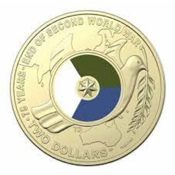 $2 2020 WW2 Dove - CIRCULATED