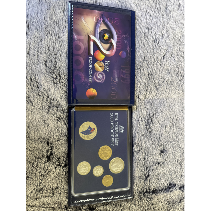 2000 RAM Millennium 6 coin Proof Year set 