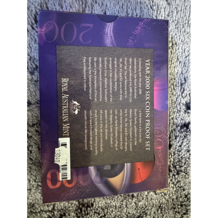 2000 RAM Millennium 6 coin Proof Year set 