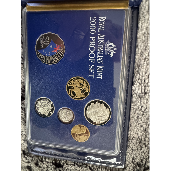 2000 RAM Millennium 6 coin Proof Year set 