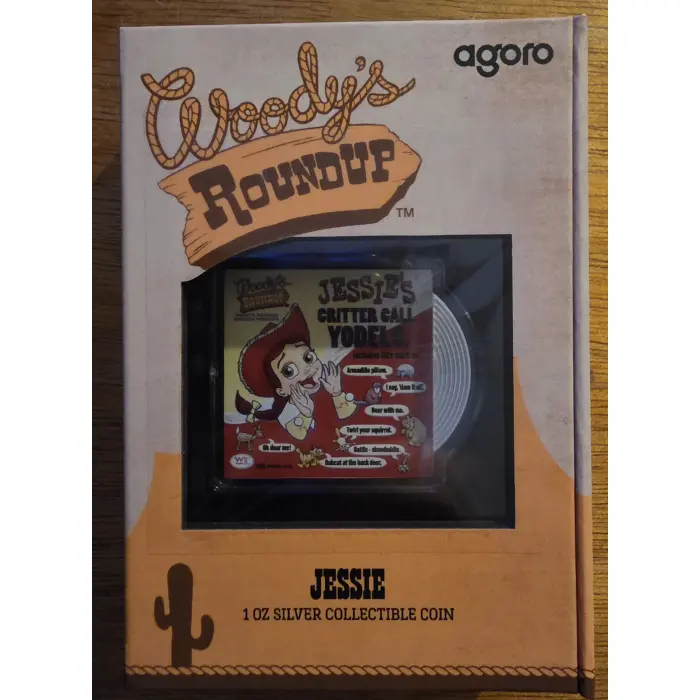 Woody’s Roundup Jessie 1oz Silver Coin – Collector Release