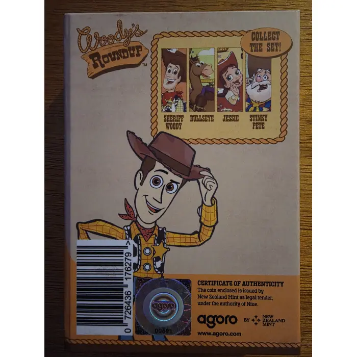 Woody’s Roundup Jessie 1oz Silver Coin – Collector Release