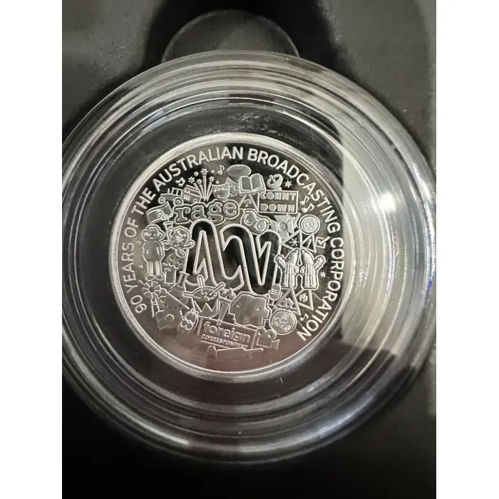 2022 ABC 90th Anniversary 1/2 oz silver coin 
